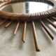 Vintage sun mirror 47cm
