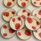 15 Lunéville St Clément "Poppy" dessert plates