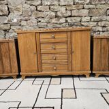 Art Deco Marble Set 1960"