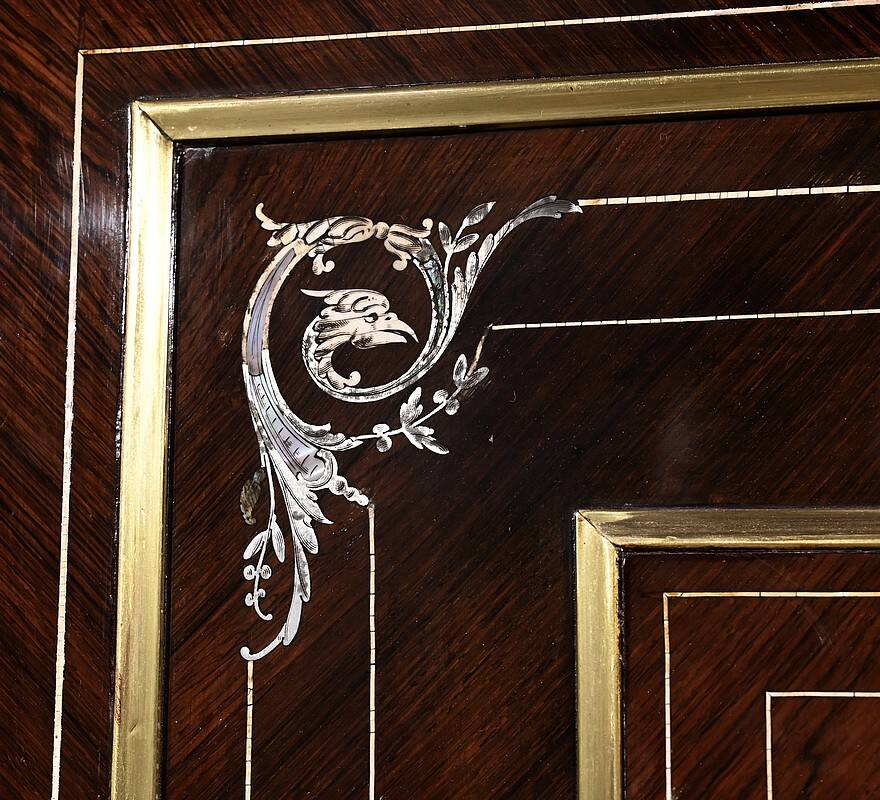 Support Unit in Rio Rosewood, Napoleon III Period – Mid-19th Century