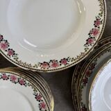 66-piece Limoges porcelain service, mid-20th century