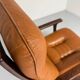 Antique "Panter" hanging armchair in Scandinavian design leather Westnofa an70