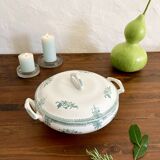 Saint-Amand earthenware soup tureen, 1930s