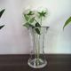 ST LOUIS "Bubbles" vase diabolo cut crystal bubbles signed - H 25 cm