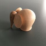 Scandinavian wooden elephant