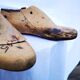Former pair of wooden shoetrees