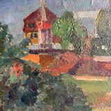 Tableau paysage Suisse 1951