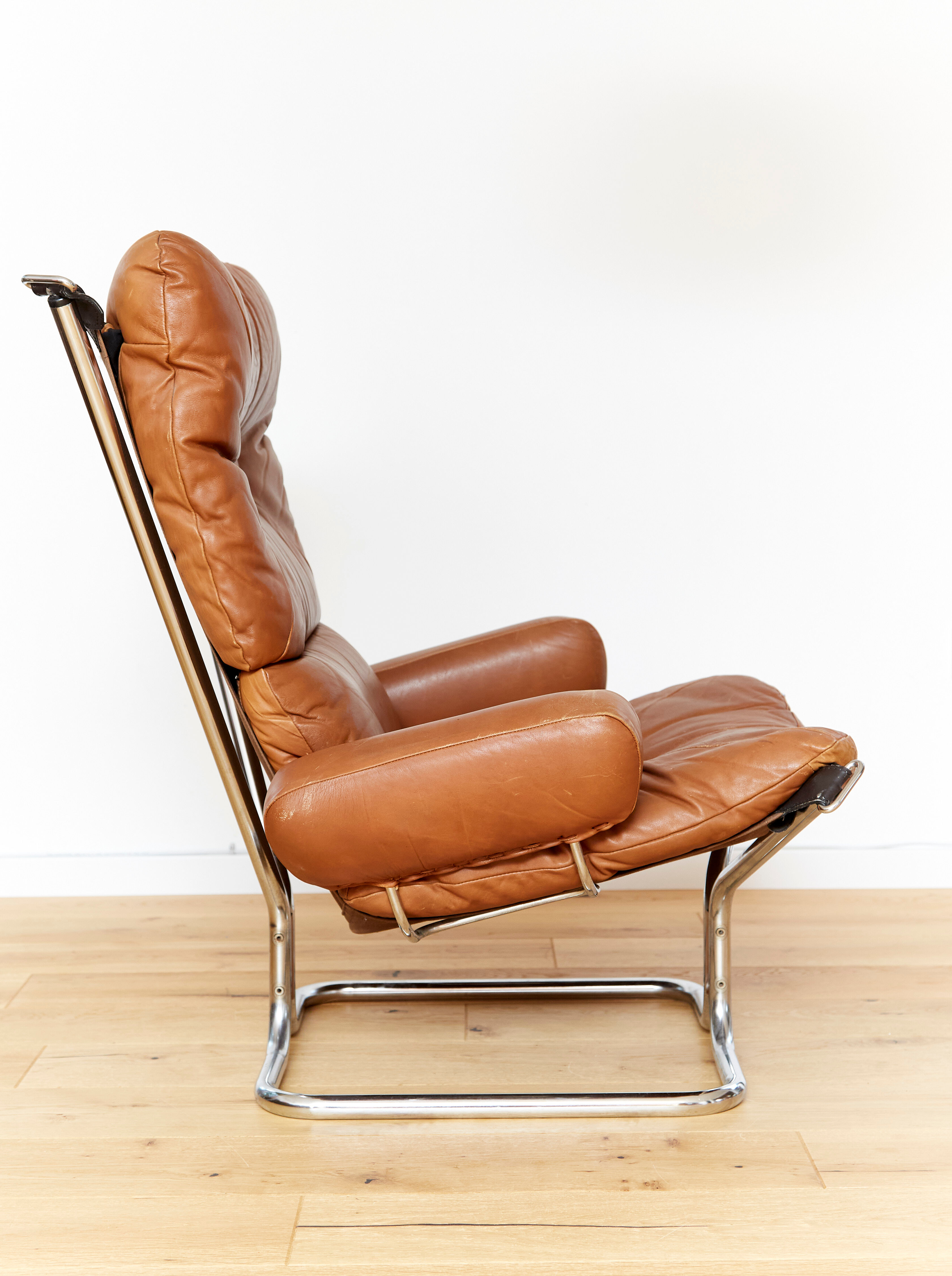 Armchair & ottoman design Harald Relling published by Langlos Fabbriker Stranda Norway