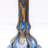 Blue Murano vase by Carlo Moretti