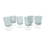 6 wine glasses, 70s