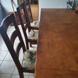 Oak farmhouse table