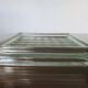 Paved  glass ashtray 50s 60s