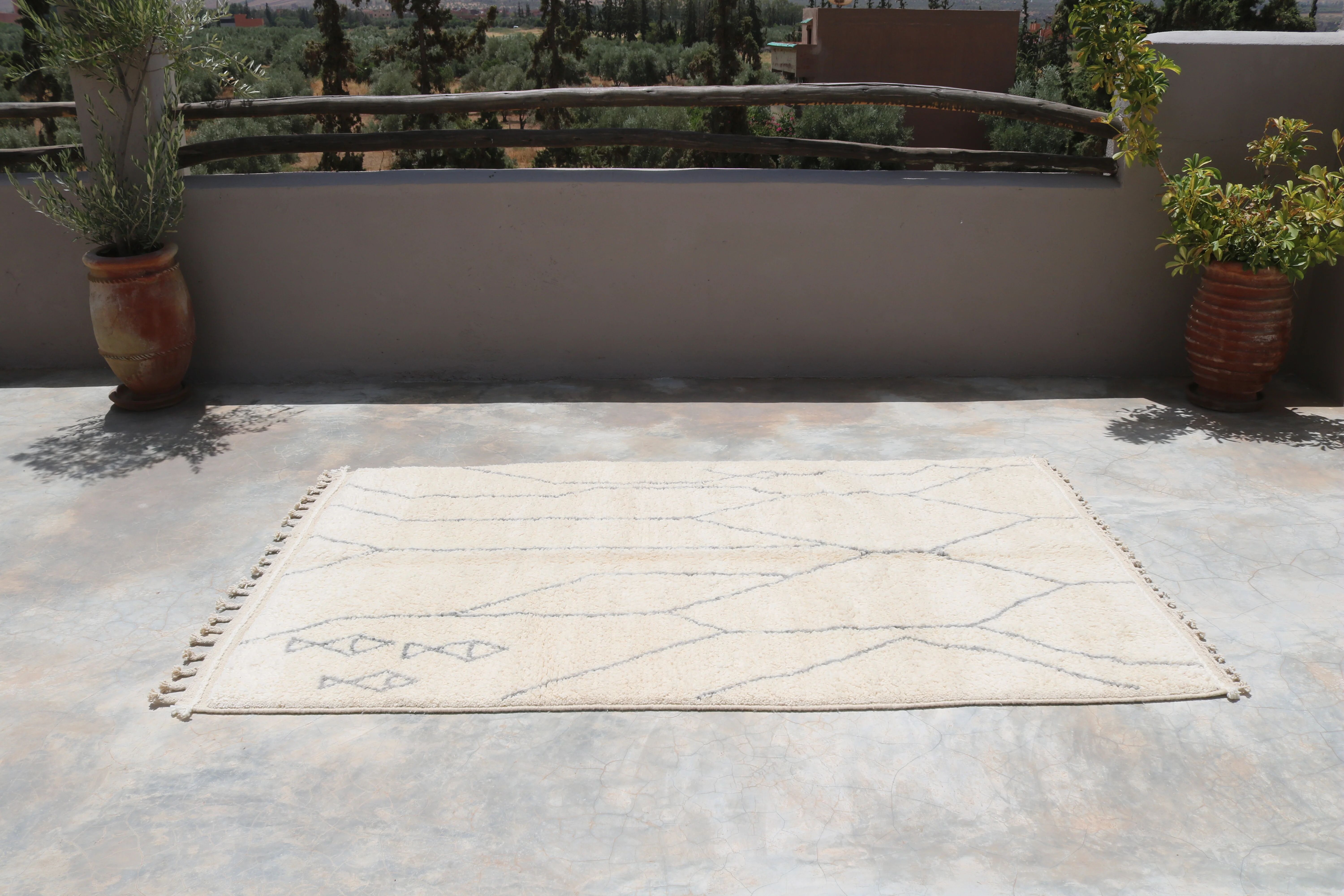 Tapis Beni Ouarain, 250 x 150 cm - AZ838