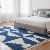 Handmade wool Berber rug 3 x 2 m