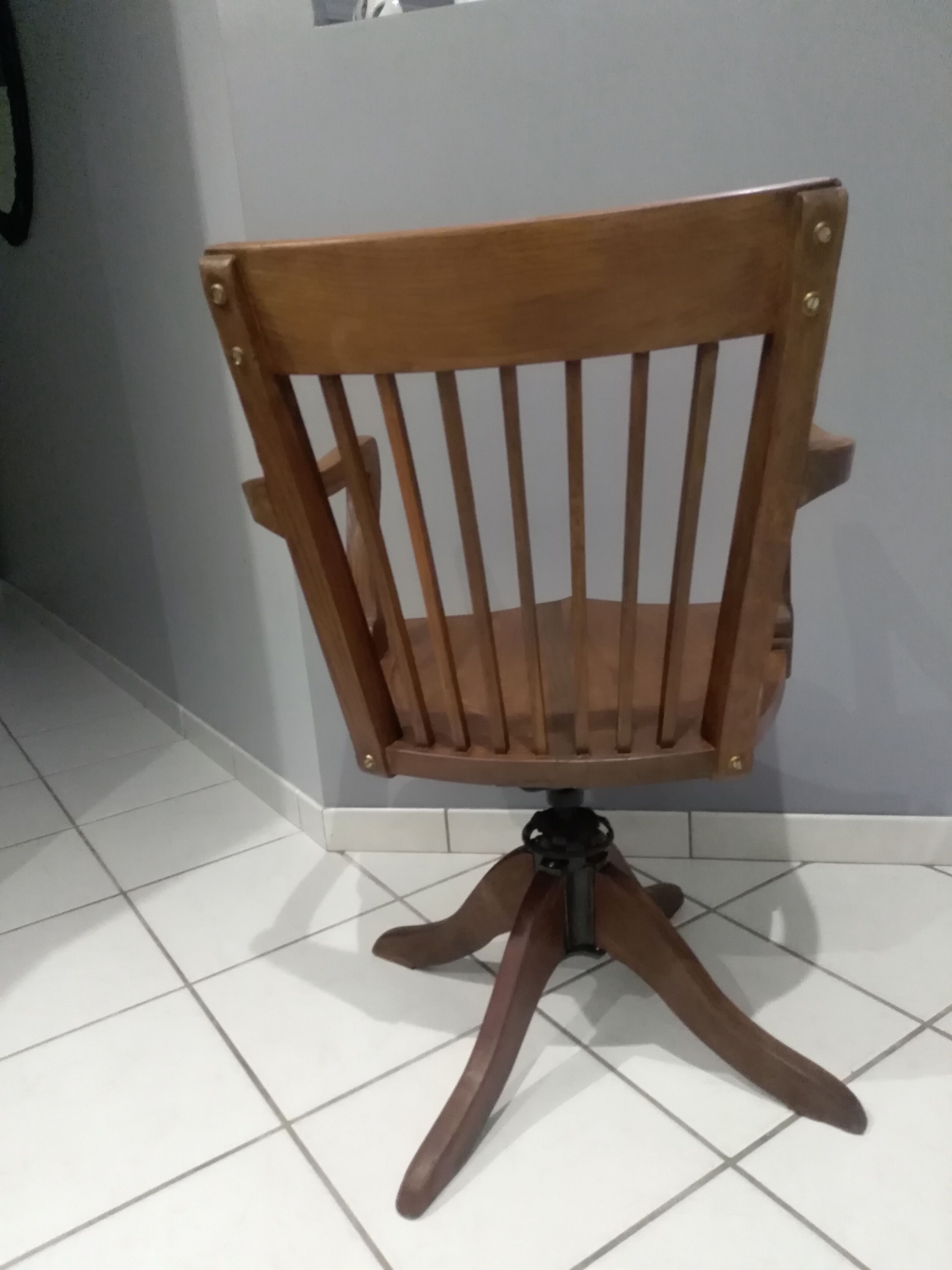 American 1920 office armchair