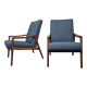 Pair of armchairs by Jiri Jiroutek, Czechoslovakia, 1960s