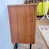 Scandinavian sideboard in walnut vintage 1960