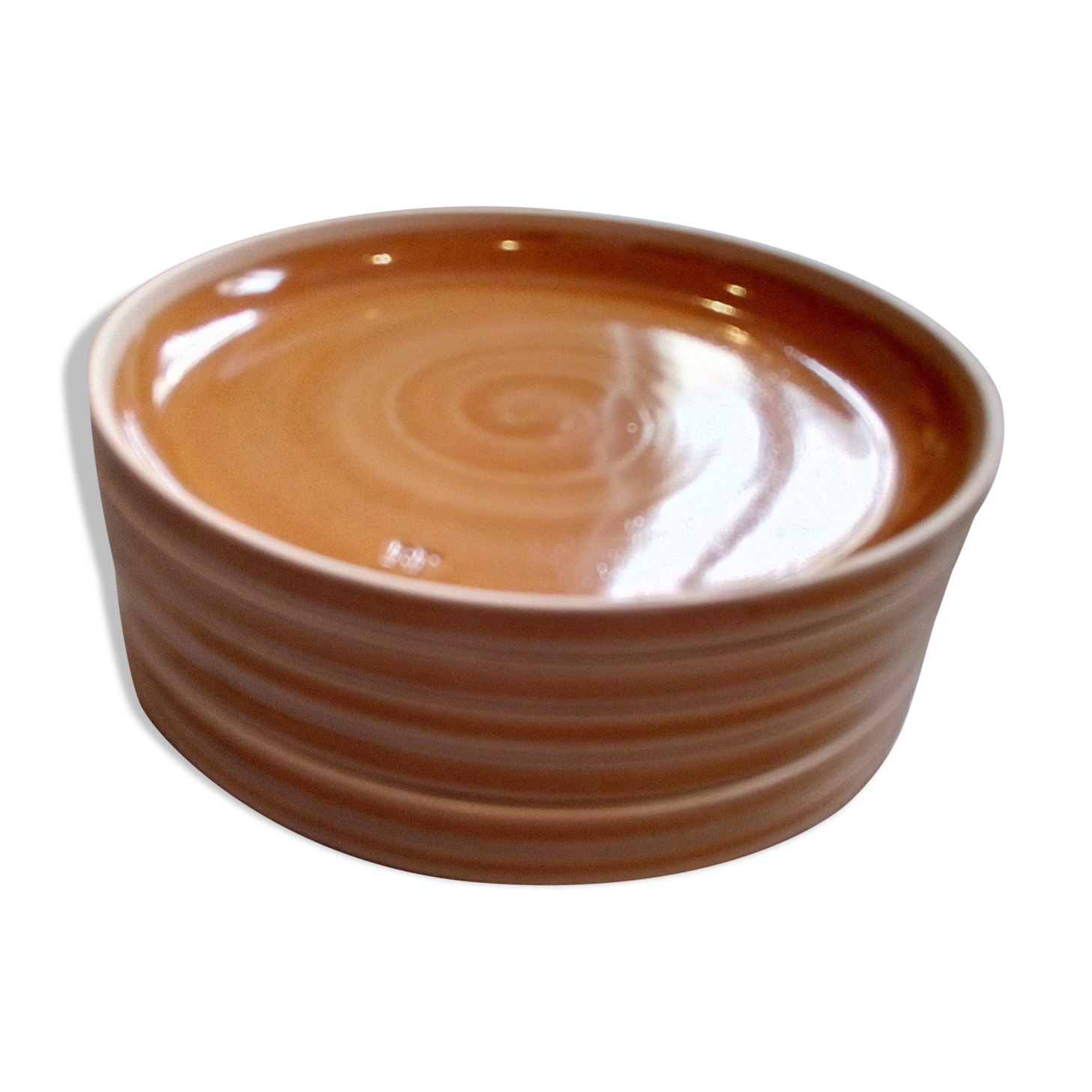 Set of 6 flat plates in sandstone