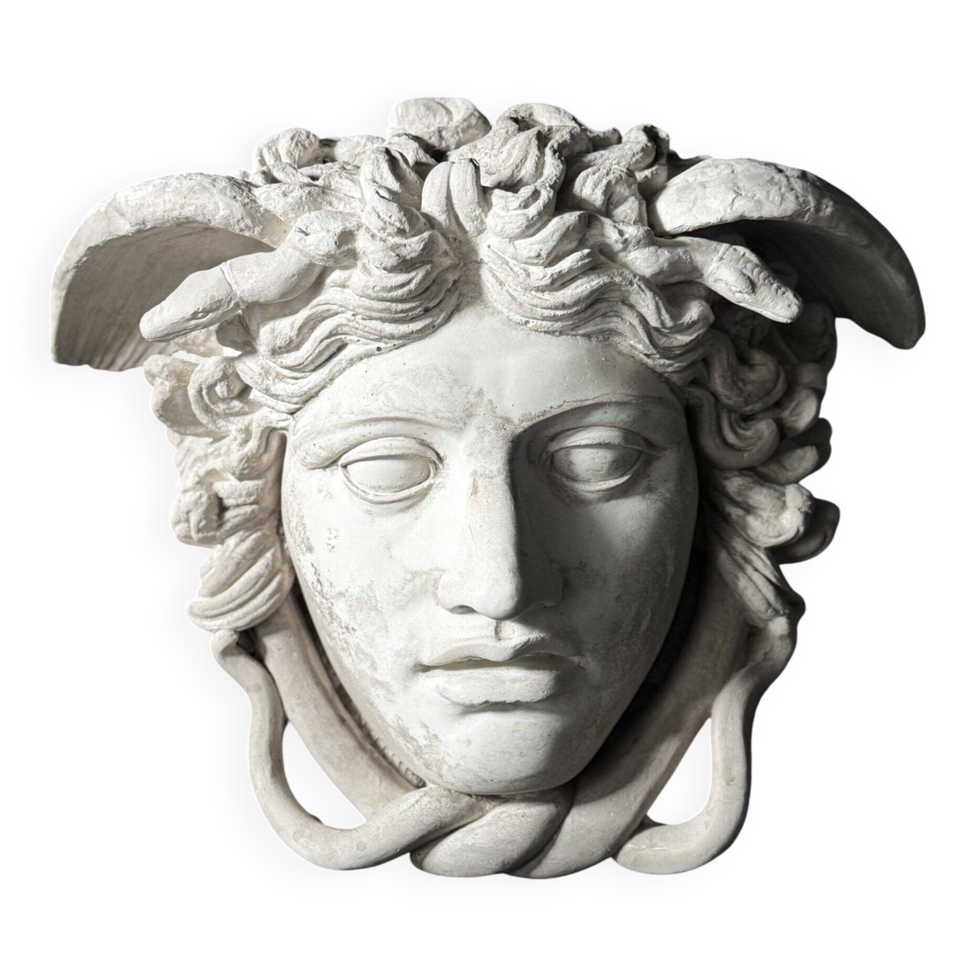 Medusa wall decoration plaster