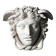 Medusa wall decoration plaster