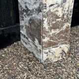 Regency Fireplace in Grey Ardennes Marble, 18th Century