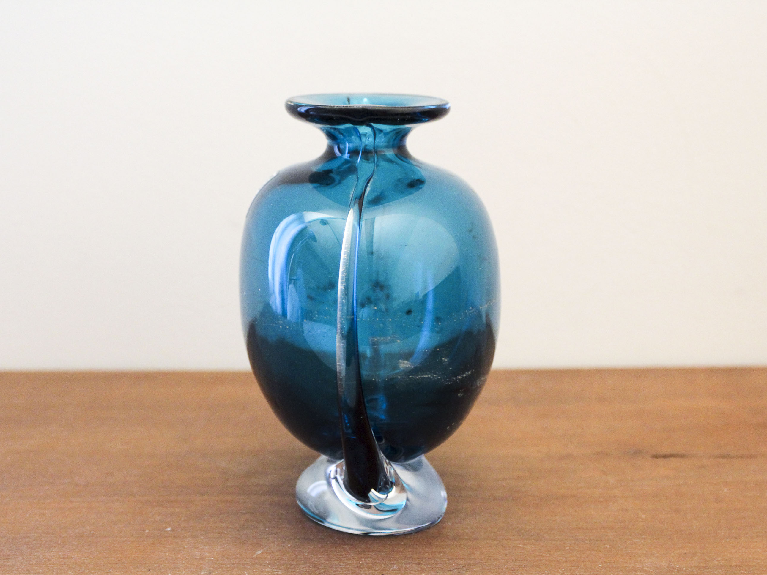 Vase en verre avec inclusion Mdina Malte