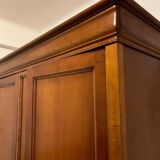 Armoire de chambre en bois merisier