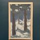 Original Vintage Swedish Oil on Panel – “Tre träd” by Svän Grandin – Signed – Vintage & Framed