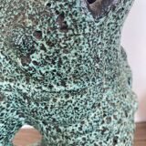 Vallauris zoomorphic fish vase