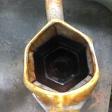 Enamelled ceramic pitcher