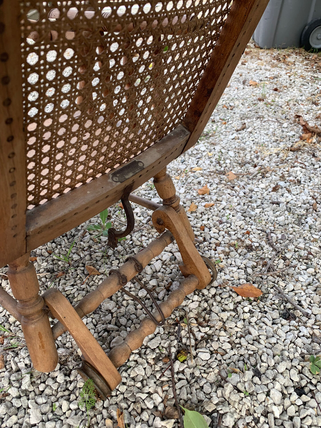 Chaise haute Napoléon 3