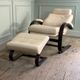 Fauteuil Nelo et son repose-pieds en cuir, åke Fribyter pour Roche Bobois, vers 1980