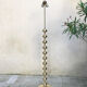 Vintage floor lamp in brass balls