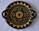 Vintage dish with handles from the 60s, St Jean de Bretagne earthenware factory