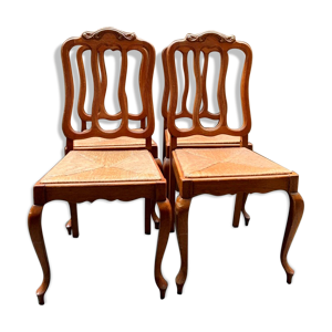 ensemble de  4 chaises - louis
