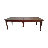 Dining room table. extensions, regency style, cabinetry style, solid cherry