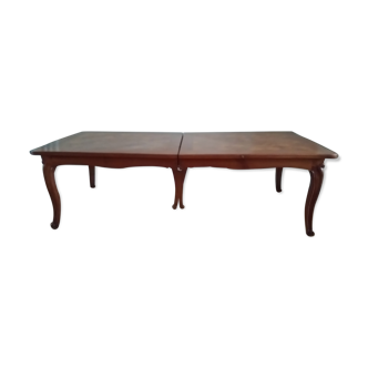 Dining room table. extensions, regency style, cabinetry style, solid cherry