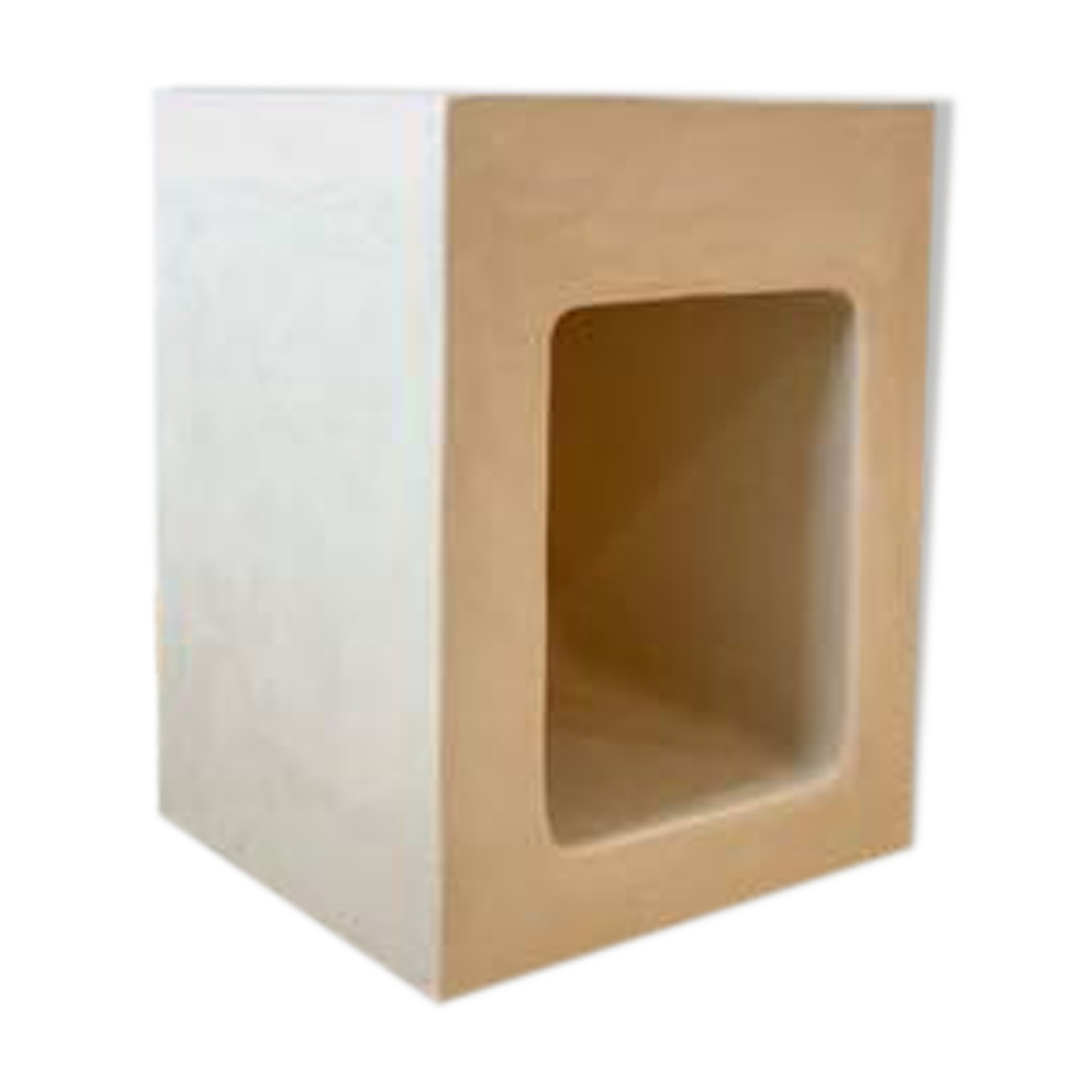 Concrete bedside table - Beige - Length 42 cm - Terra n°1