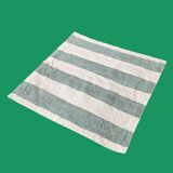 Green bayadère towel