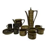 Coffee/tea service "Totem" Portmeirion – Susan Williams-Ellis – Green O