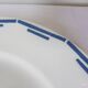 1 vintage round plate from the Céranord factory, model Gavarnie 210879.
