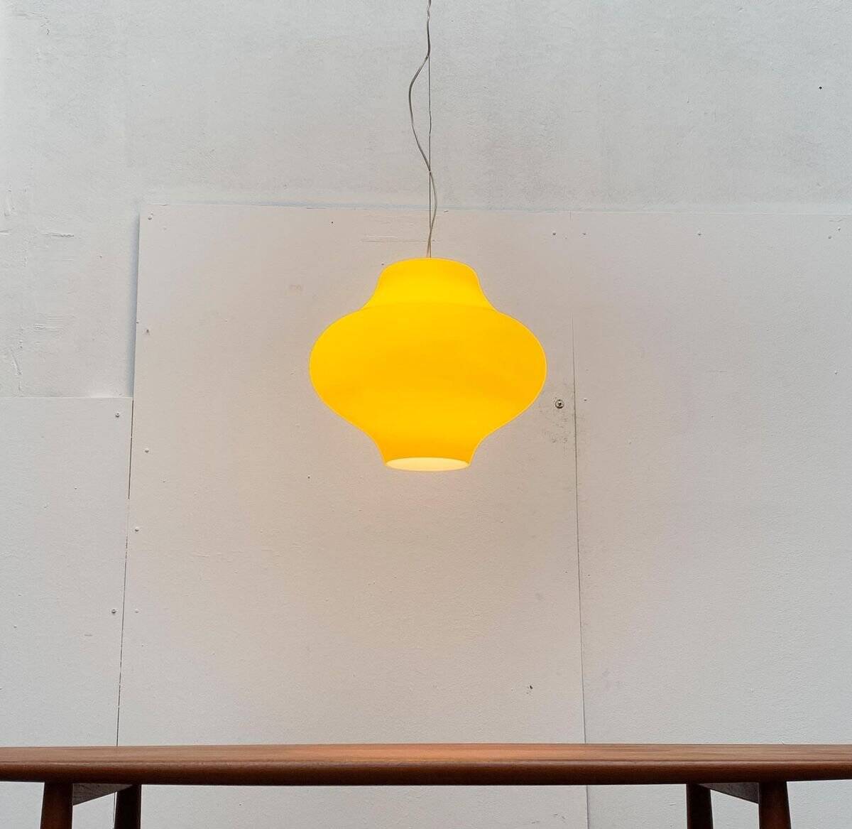 Italian vintage pendant lamp Cina by Rodolfo Dordoni for Arteluce
