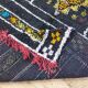 Handmade wool Berber rug 340 X 140 CM