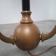 Art and Craft tripod floor lamp in bronze.