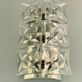 60s 70s Kinkeldey Wall Light Glass Wall Lamp Space Age Design 60s 70s