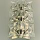 60s 70s Kinkeldey Wall Light Glass Wall Lamp Space Age Design 60s 70s