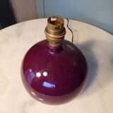 Enamelled stoneware lamp by Colette Houtmann