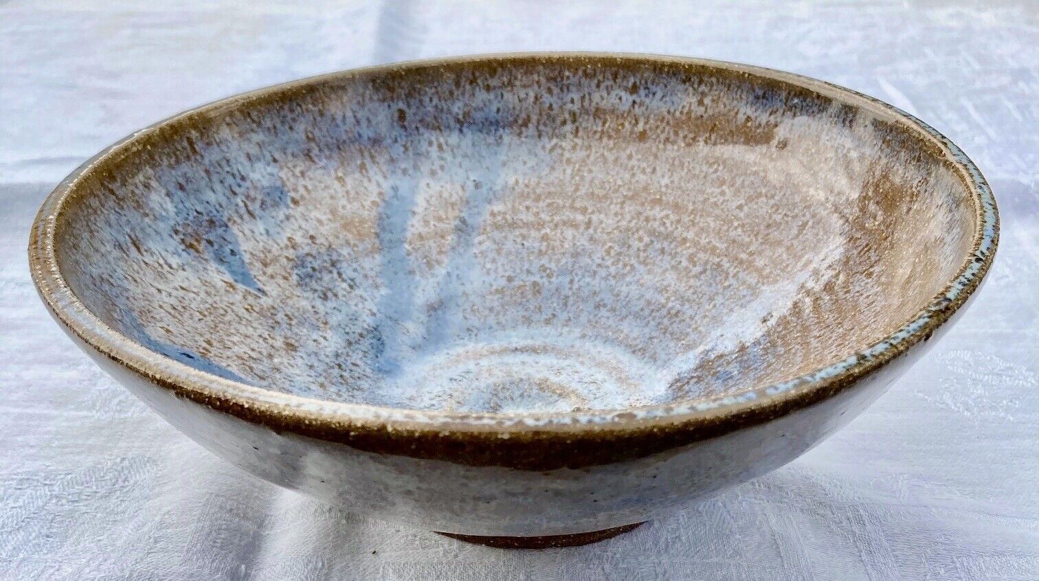 Glazed ceramic cup signed véronique 3 / 98