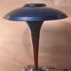Lamp mushroom blue metal 1940