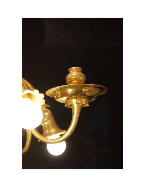 Lustre de style hollandais du 19ème siècle